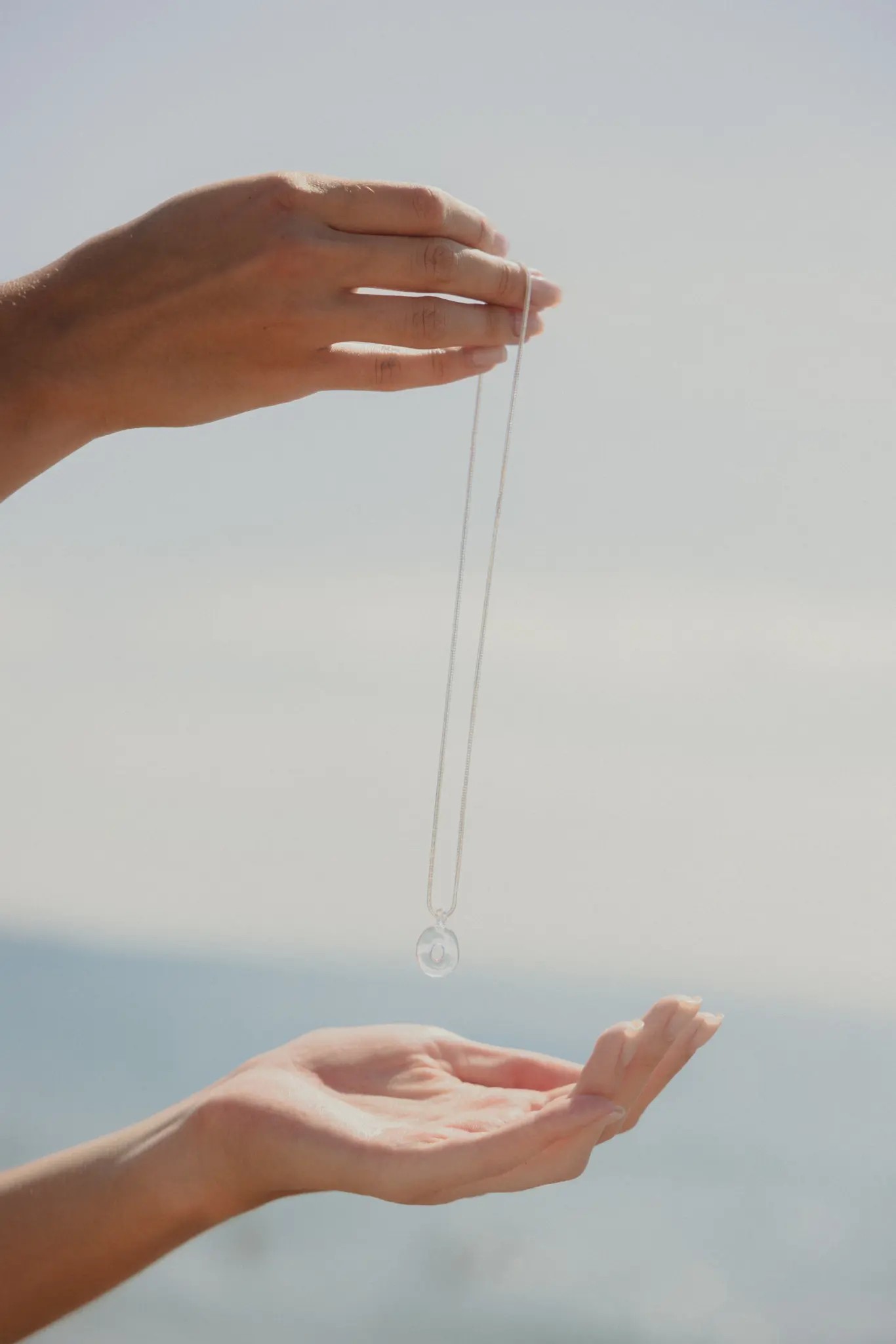 Naszyjnik Krąg srebrny - obrazek 2