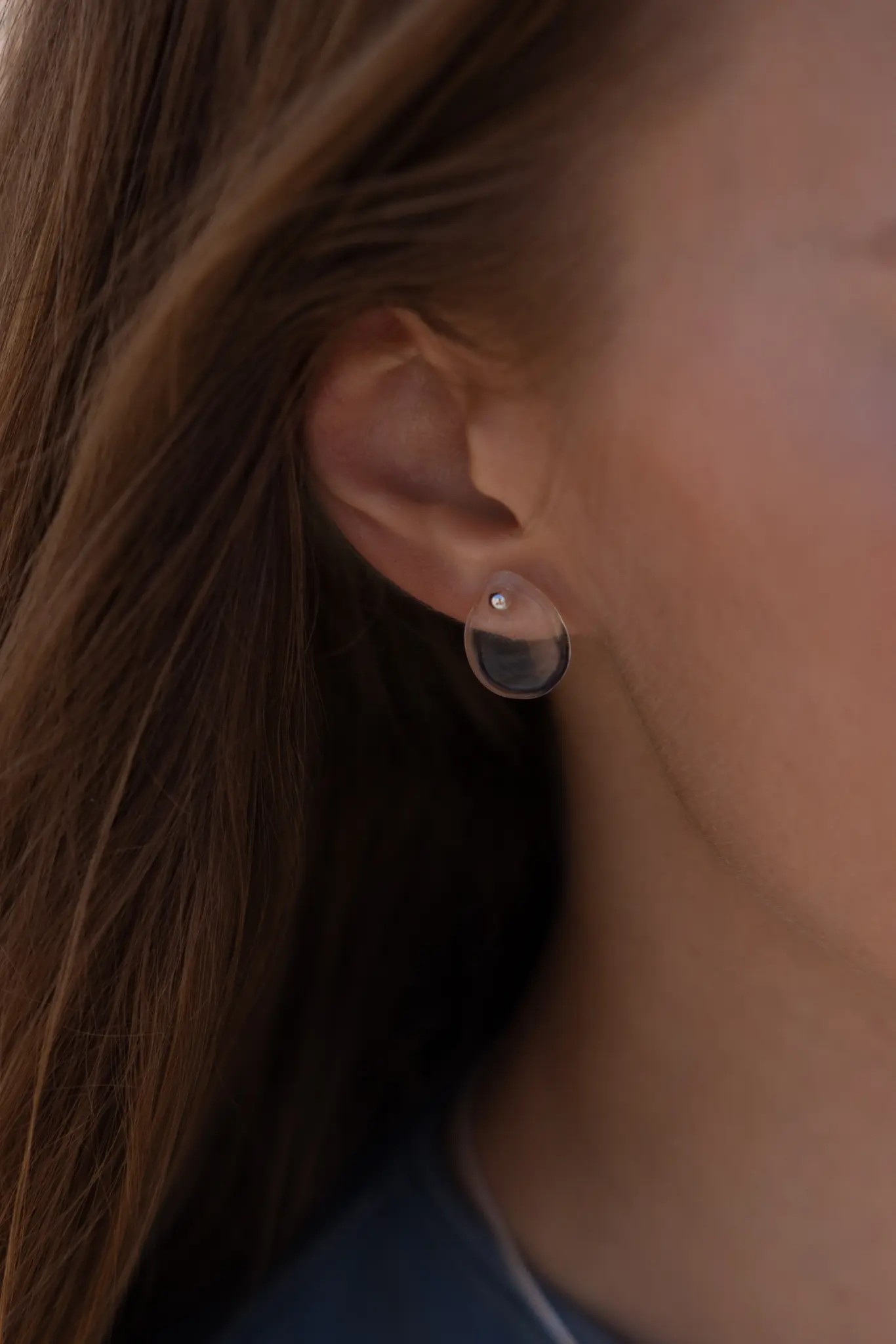 Kolczyki Tafla srebrne - obrazek 2