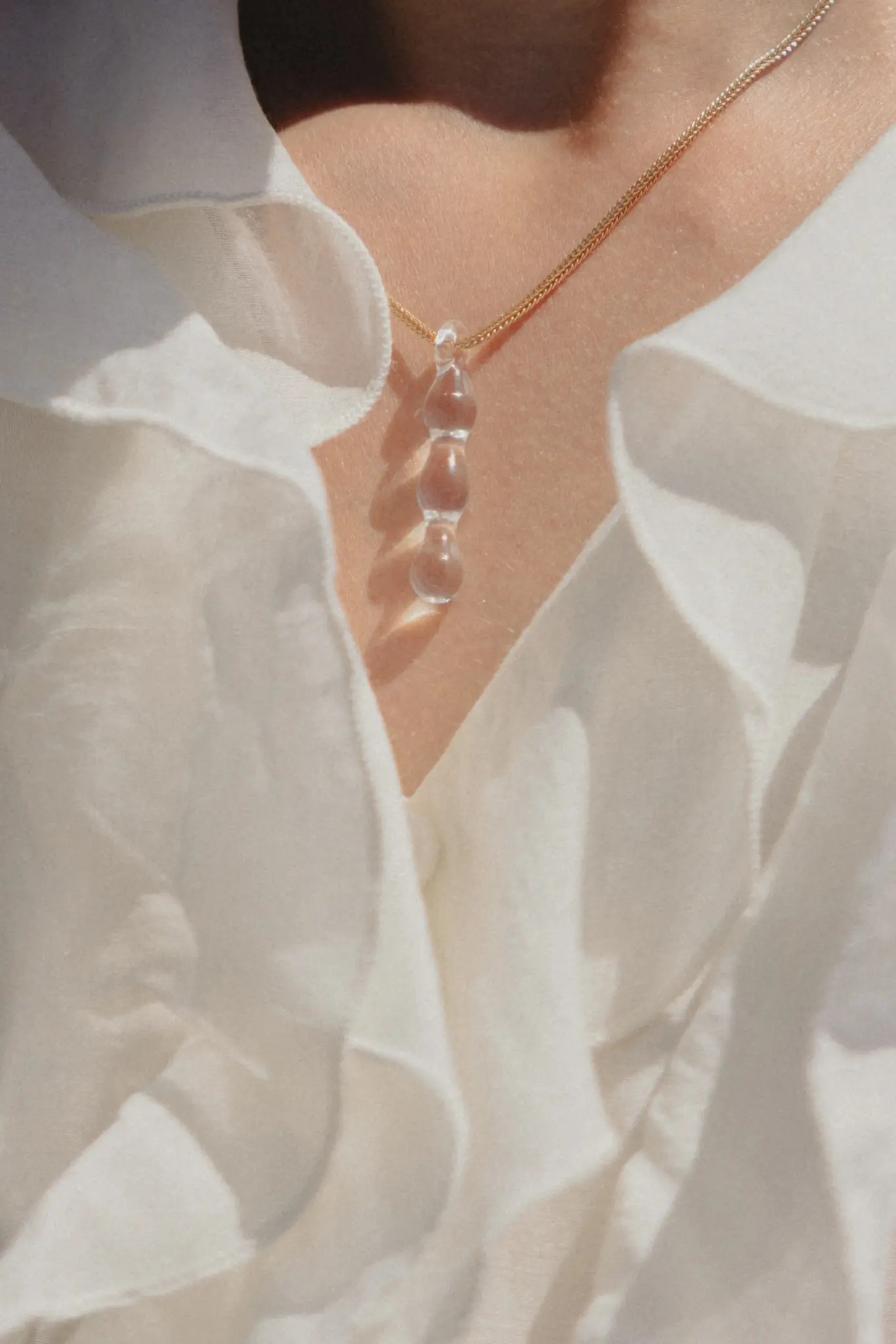 Naszyjnik Sople pozłacany - obrazek 2