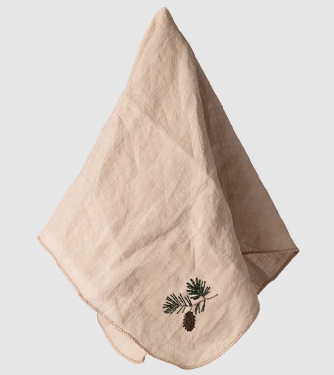 Świąteczna serwetka Pine cone