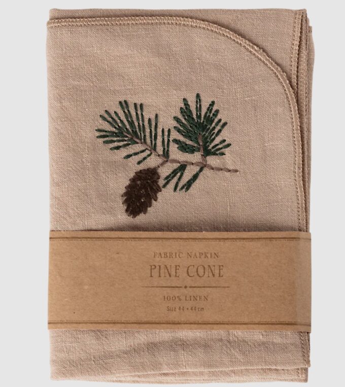 Świąteczna serwetka Pine cone