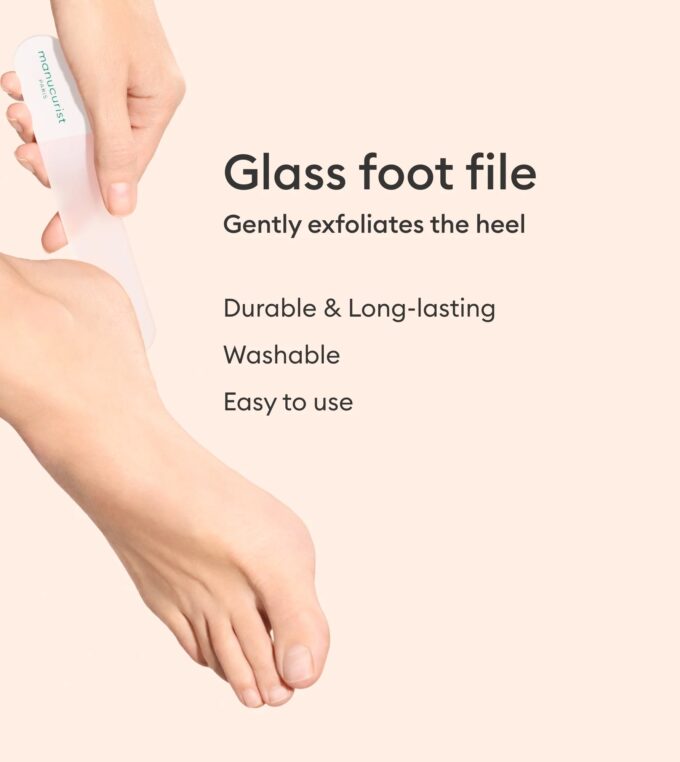 Szklana tarka do stóp Glass Foot File
