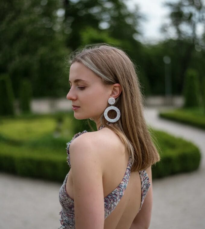 Kolczyki Arden Raspberry