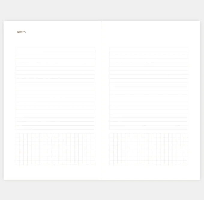 Kalendarz Copper 2026 grafitowy