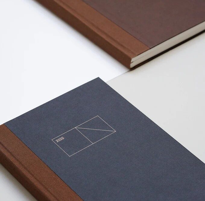 Kalendarz Copper 2026 grafitowy