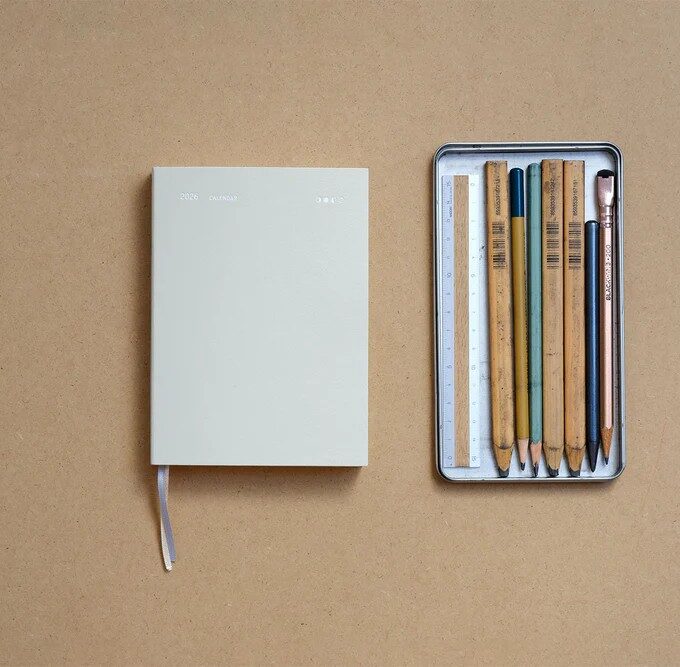 Kalendarz dzienny Everyday 2026 cotton