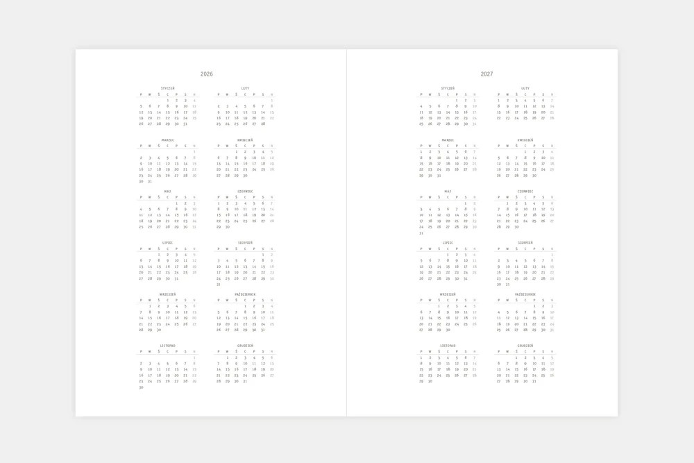 Kalendarz Klasyk MMXXVI sztorm - obrazek 5