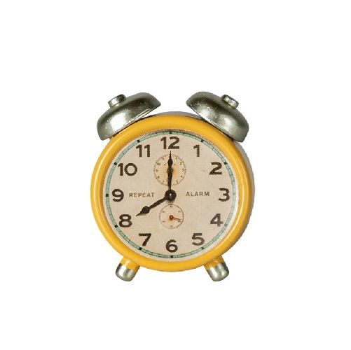 slou-Maileg-budzik-zegar-dla-myszek-zolty