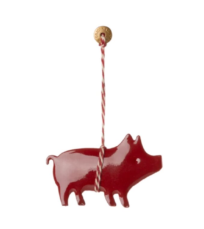 slou-maileg-ozdoba-swiateczna-swinka-red