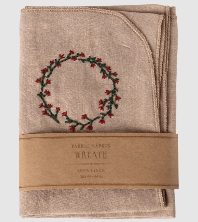 Świąteczna serwetka Wianek