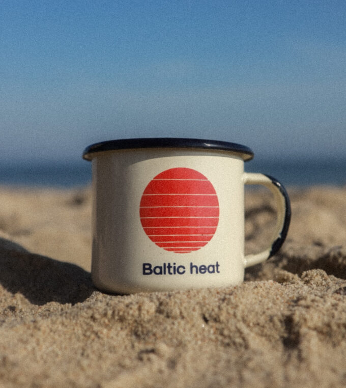 Kubek emaliowany Baltic Heat