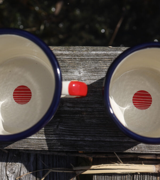 Kubek emaliowany Baltic Heat