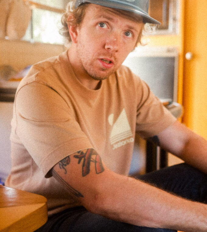 Tshirt Jeziorko Vintage Latte