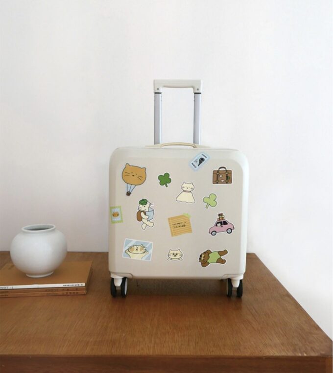 Naklejki duże Cat's Happy Trip