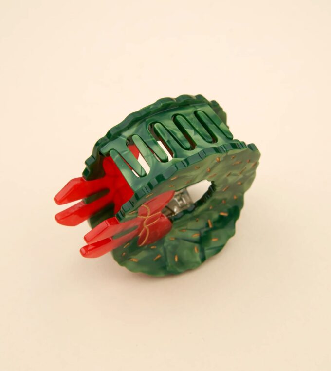 Klamra do włosów Wieniec Świąteczny