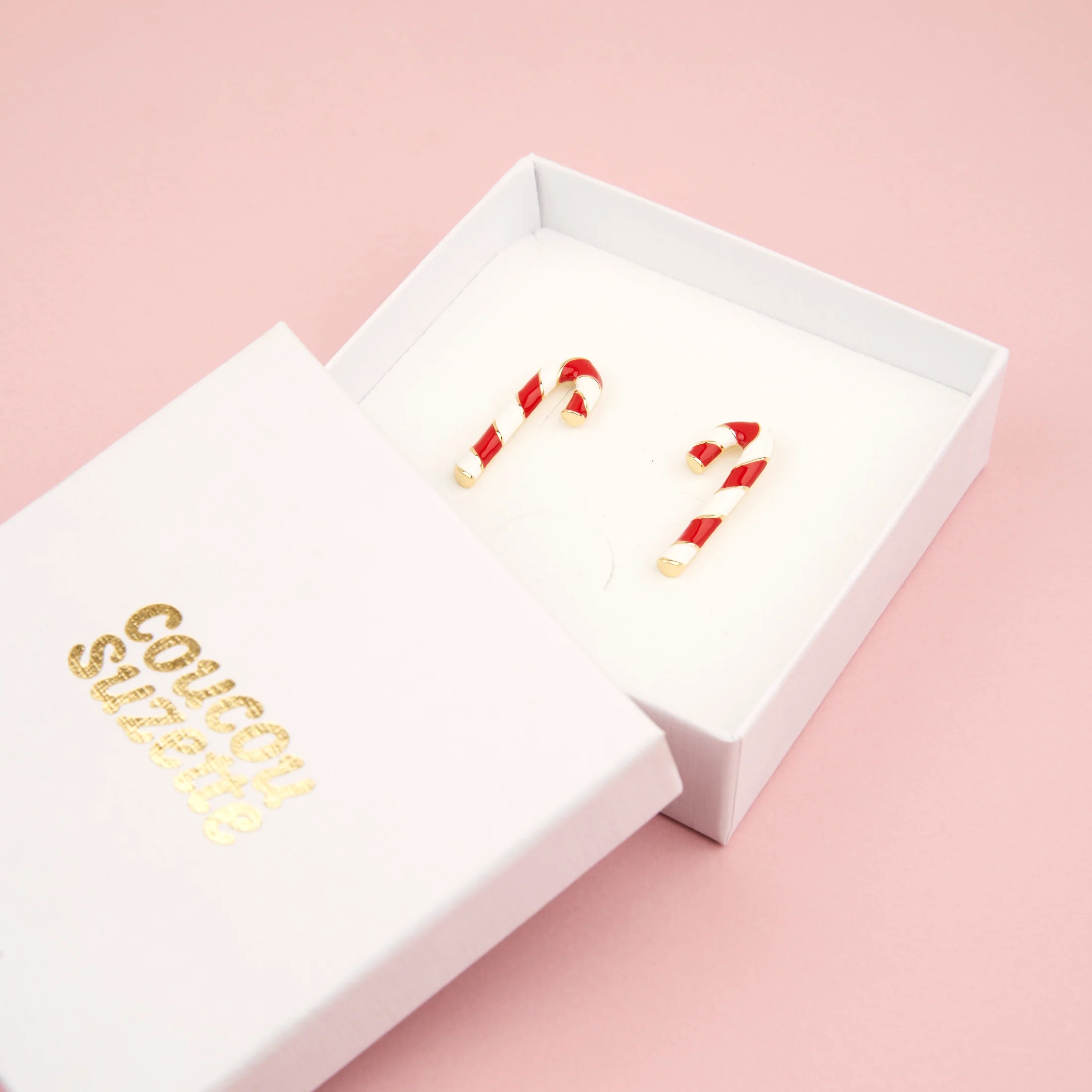 Kolczyki Candy Cane - obrazek 3