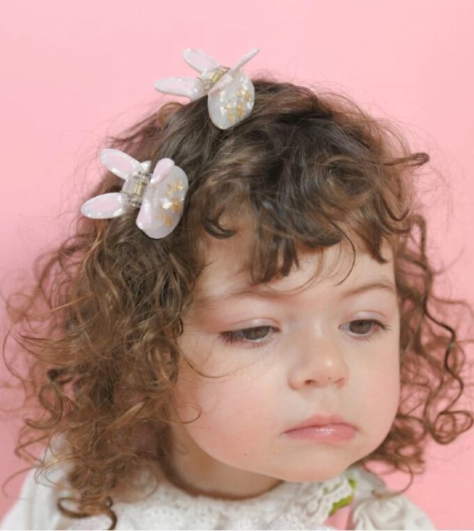 Mini klamra do włosów Królik