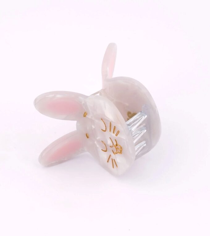 Mini klamra do włosów Królik