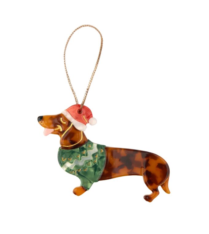 Ornament świąteczny Jamnik