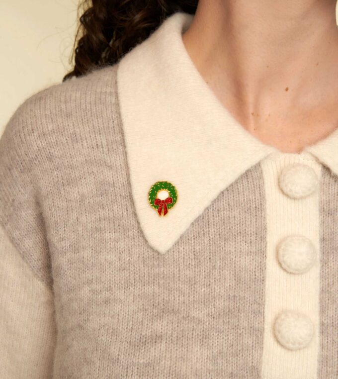 Pin Wieniec świąteczny