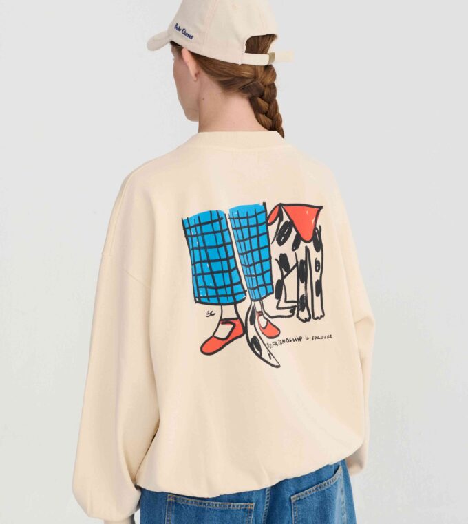 Bluza Dog Friendship Off White