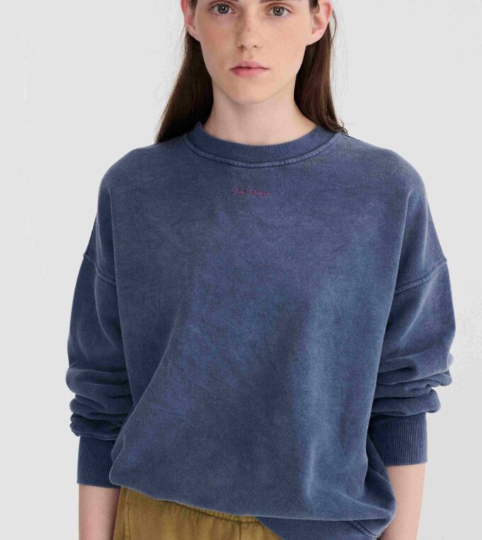 Bluza Embroidery Bobo Choses Navy Blue