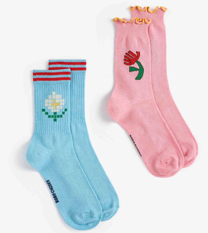 slou-bobo-choses-dwupak-skarpetek-pixel-daisy-set3