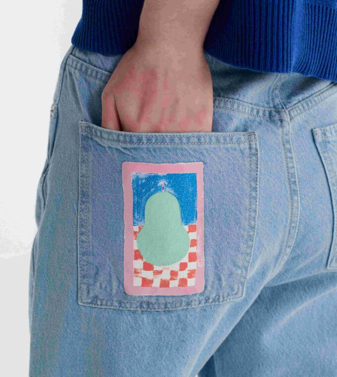 Jeansy Simple Pear High Waist