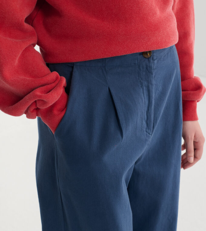 Spodnie Pleated Straight Leg