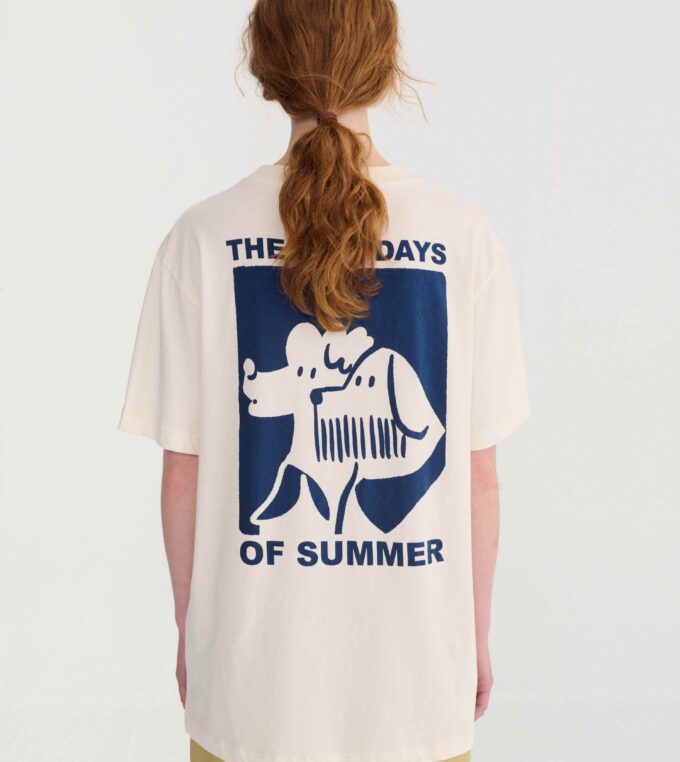 T-shirt The Dog Day Of Summer unisex