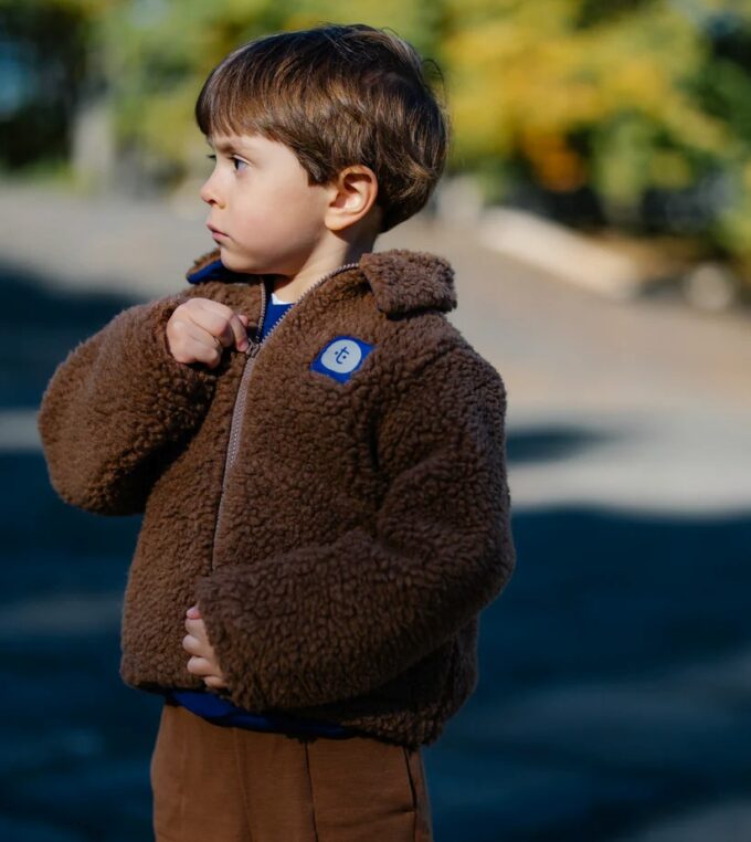 Kurtka Gang Members Only Kids Cioccolato