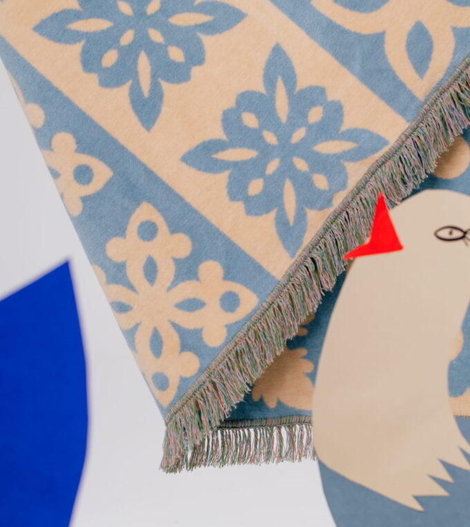 Koc żakardowy Wycinanka Modularna