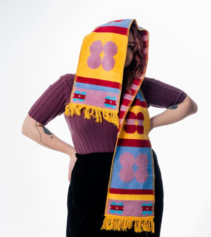 Szalik Bukiet Jamesa Joyca