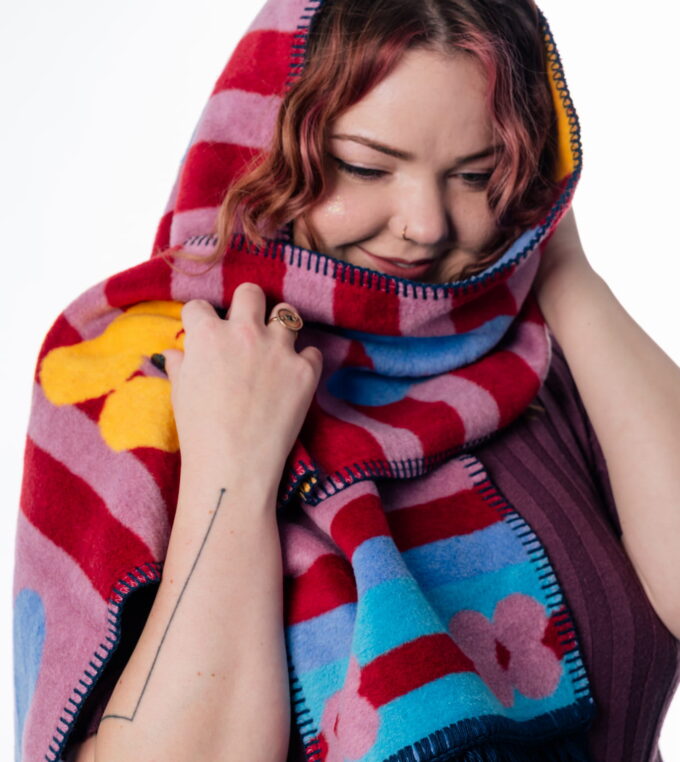 Szalik Bukiet Jamesa Joyca