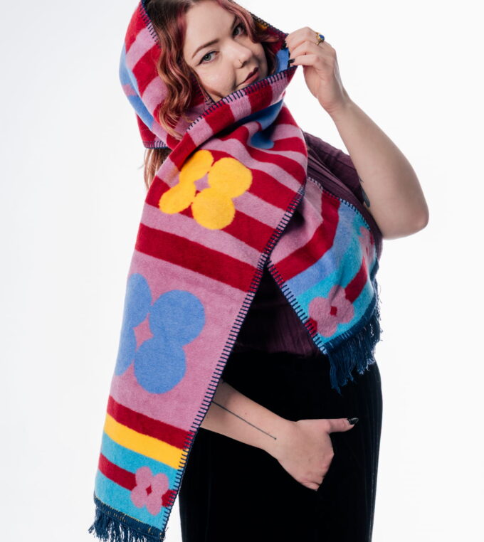 Szalik Bukiet Jamesa Joyca