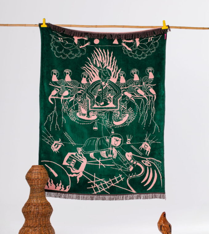 Koc żakardowy Sąd Ostateczny