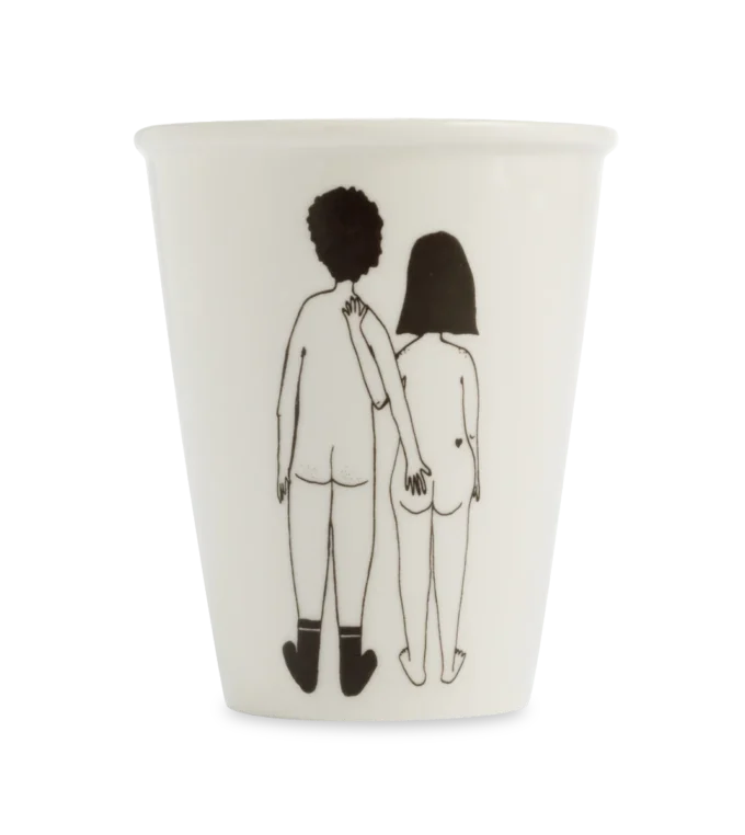 Kubek porcelanowy naked couple