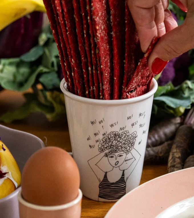 Kubek porcelanowy overthinking