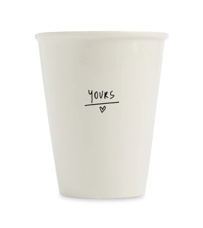 Kubek porcelanowy yours SLOU