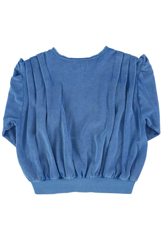 Rozpinana bluza Fitted Blue - obrazek 2