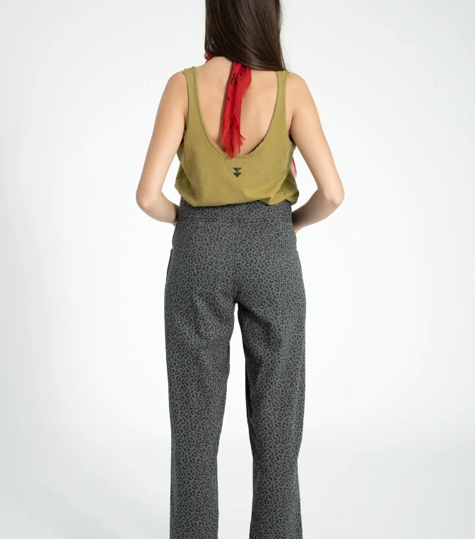 Spodnie Animal Print Grey