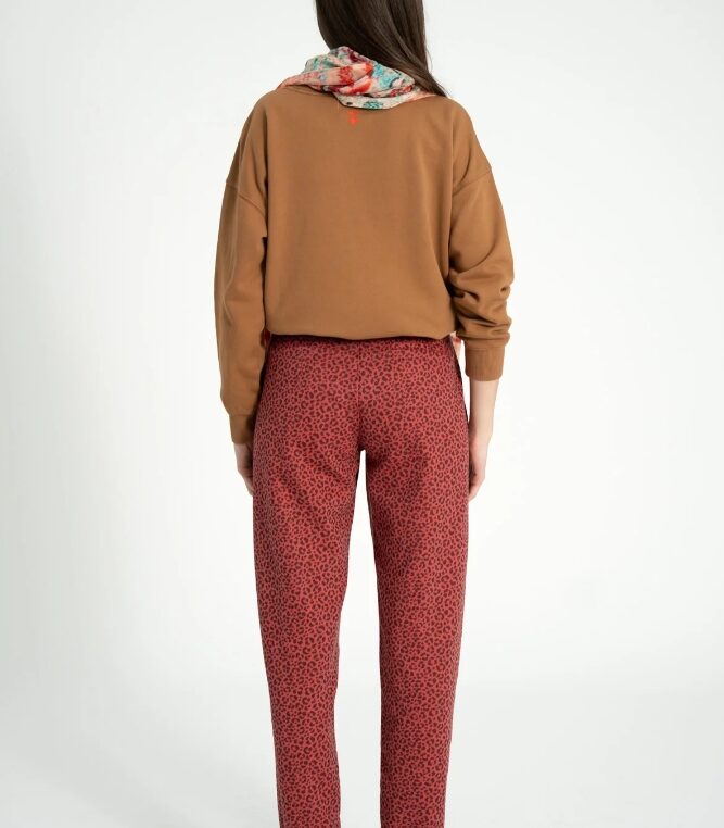 Spodnie Animal Print Pink