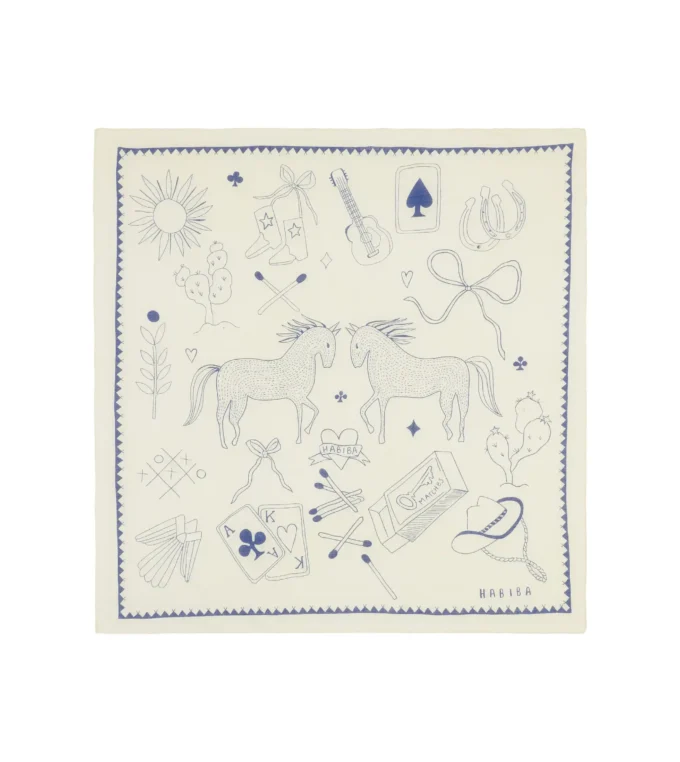Polly Solo Bandana – Japan Blue
